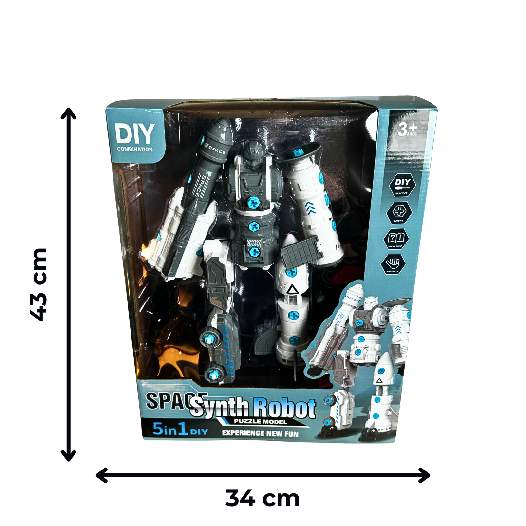 Svemirski robot na sklapanje 5 u 1
