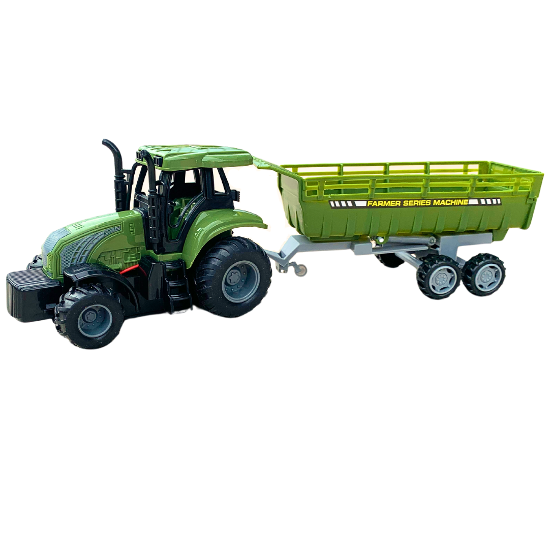 Traktor na daljinski sa prikolicom