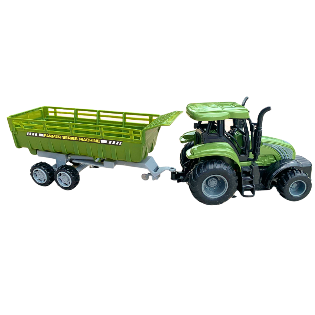 Traktor na daljinski sa prikolicom