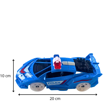 Policijski auto na paru