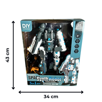 Svemirski robot na sklapanje 5 u 1