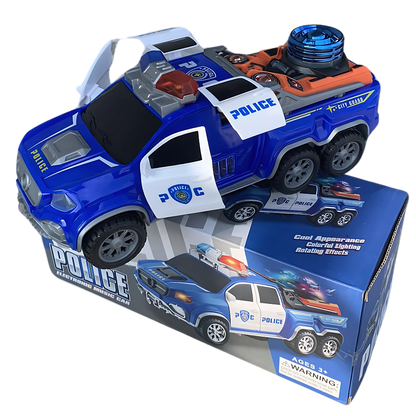 Policijski džip sa svetlom i muzikom