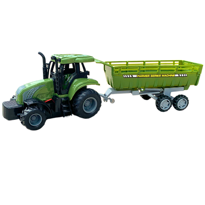 Traktor na daljinski sa prikolicom