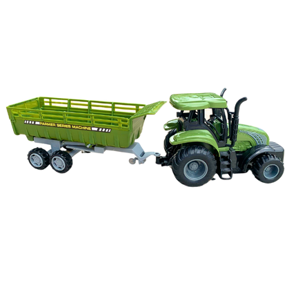 Traktor na daljinski sa prikolicom