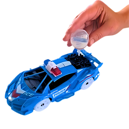 Policijski auto na paru